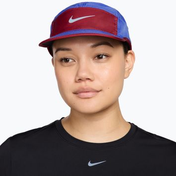 Kšiltovka Nike Dri-Fit Fly sapphire/team crimson/hydrogen blue