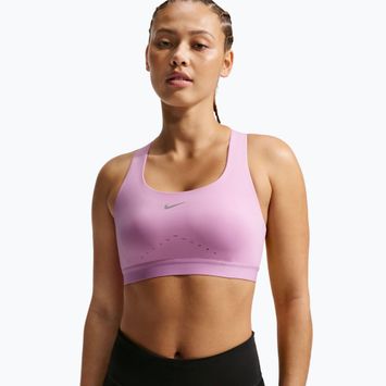 Tréninková podprsenka Nike Swift High-Support Lightly Lined light magenta