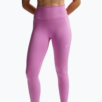 Dámské legíny Nike One Seamless Front High-Waisted light magenta/white