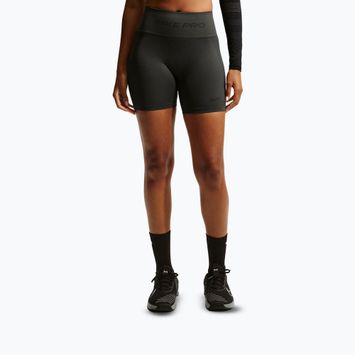 Dámské šortky Nike Pro Seamless High-Waisted Biker 5" dark smoke grey