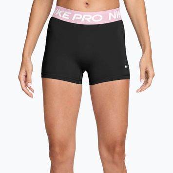 Dámské šortky Nike Pro Mid-Rise Biker 3" black/pink foam/white