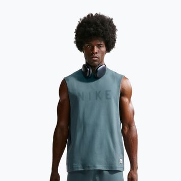 Pánské tréninkové tričko Nike Athletic Club Dri-Fit mineral slate/mineral slate