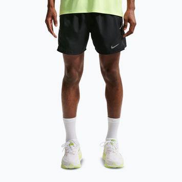 Pánské běžecké šortky Nike Miler Dri-Fit 2in1 5" black/black