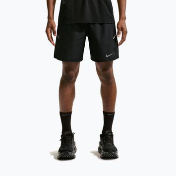 Pánské běžecké šortky Nike Miler Dri-Fit 2in1 7" black/black