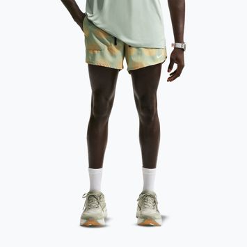 Pánské běžecké šortky Nike Stride Dri-Fit Brief Lined 5" jade horizon