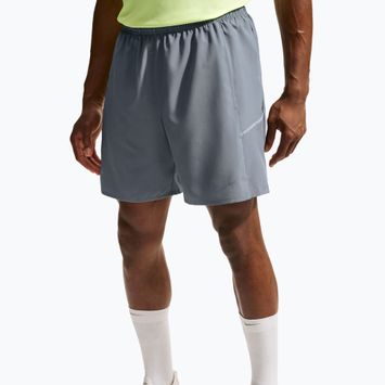 Pánské běžecké šortky Nike Miler Dri-Fit 2in1 7" smoke grey/smoke grey