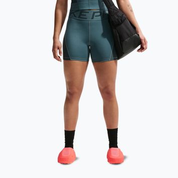 Dámské šortky Nike Pro Sculpt High Waisted 5" Biker mineral slate/faded spruce/white