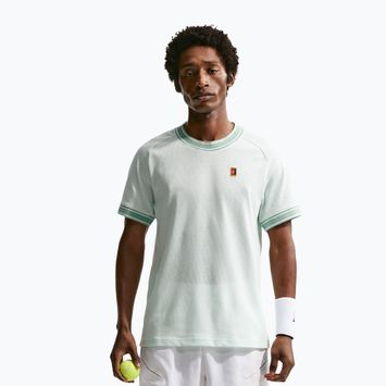 Pánské tenisové tričko Nike Court Heritage barely green