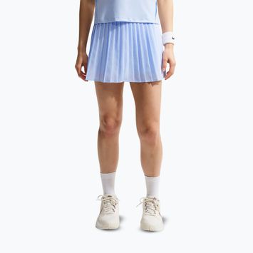 Tenisová sukně Nike Victory Dri-Fit High-Waisted Pleated hydrogen blue/hydrogen blue/white
