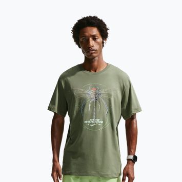 Pánské běžecké tričko Nike Dri-Fit Running silver sage