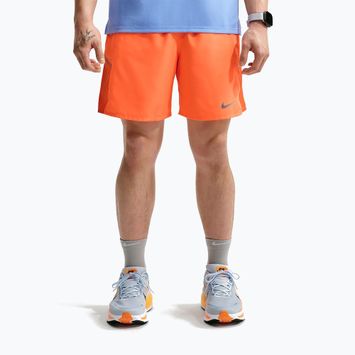 Pánské běžecké šortky Nike Miler Dri-Fit 2in1 7" total orange