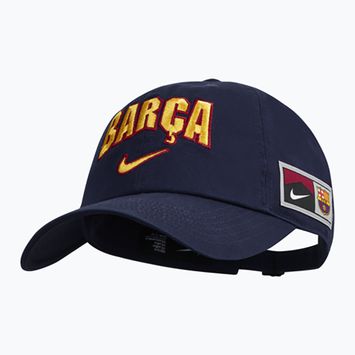 Dětská kšiltovka Nike FC Barcelona Club Cotton blackened blue