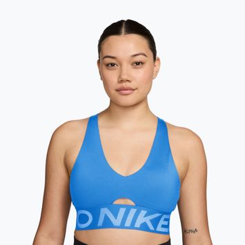 Tréninková podprsenka Nike Pro Sculpt Medium Support university blue/hydrogen blue/white