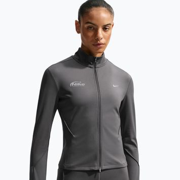 Dámská běžecká mikina Nike Swift Dri-Fit Full Zip Mid-Layer medium ash