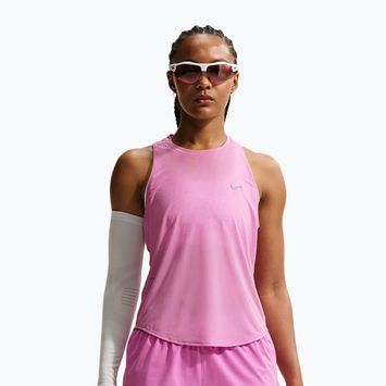 Dámské běžecké tričko Nike Swift Breathe Dri-Fit light magenta/photon dust