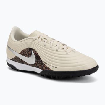 Pánské kopačky Nike United Tiempo Maestro Academy TF fossil/burgundy crush/metallic silver