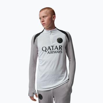 Pánské fotbalové tričko Longsleeve Nike Paris Saint-Germain Strike Elite SE Drill Top white/atmosphere grey/black