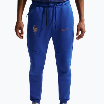 Pánské fotbalové kalhoty Nike FFF Tech Fleece Joggers game royal/metallic copper