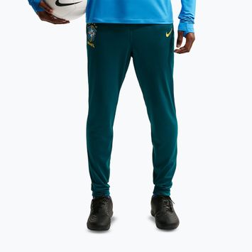 Pánské fotbalové kalhoty Nike Brazil Academy Pro Dri-Fit geode teal/light mint/midwest gold