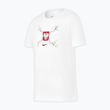 Dětský fotbalový dres Nike Graphic Poland bílý
