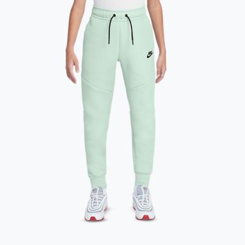 Dětské kalhoty Nike Sportswear Tech Fleece barely green/black/black
