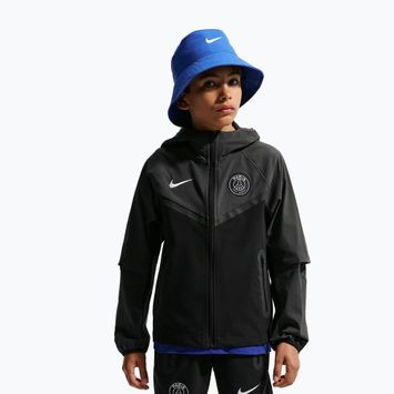 Dětská fotbalová bunda Nike Paris Saint-Germain Tech Full Zip black/anthracite/white