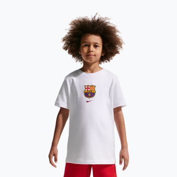 Dětské tričko Nike FC Barcelona Soccer white
