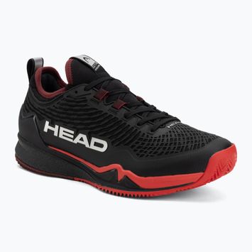 Pánské tenisové boty HEAD Endure Pro Clay black/red