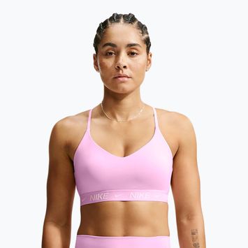 Sportovní podprsenka Nike Indy Light Support pink rise