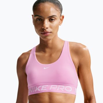 Sportovní podprsenka Nike Pro 365 pink rise/white
