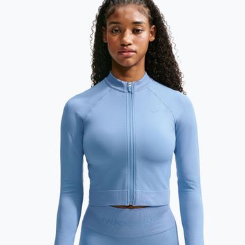 Dámská tréninková mikina Nike Pro Seamless work blue