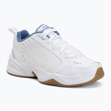 Pánské tréningové boty Nike Air Monarch IV white/indigo storm/gum light brown/white