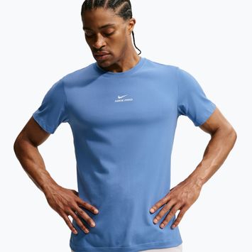 Pánské tréninkové tričko Nike Pro indigo storm/white