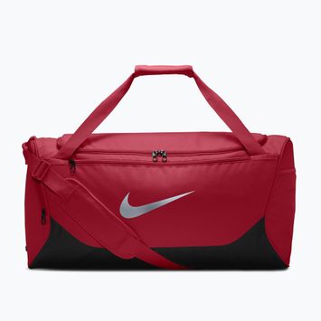 Tréninková taška Nike Brasilia Duffel Medium 60 l tough red/black