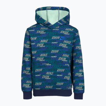 Dětská mikina Nike Sportswear Club Fleece bright spruce/midnight navy/game royal