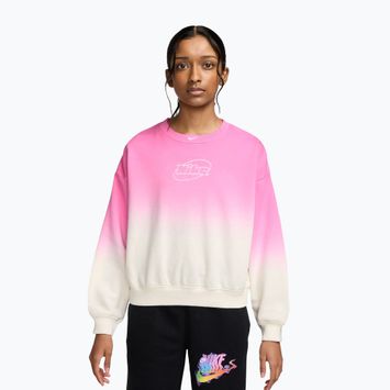 Dětská mikina Nike Sportswear Studio sail/playful pink/white