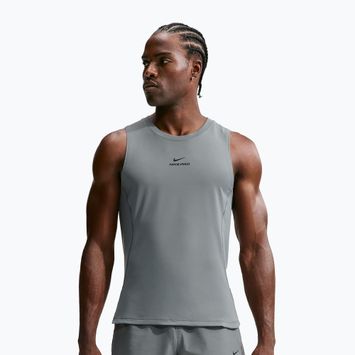 Pánské tréninkové tričko Nike Pro smoke grey/black