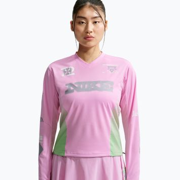 Dámské běžecké Longsleeve Nike Swift Jersey Top pink rise/illusion green