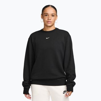 Dámská mikina Nike Studio Fleece Lightweight total black/sail