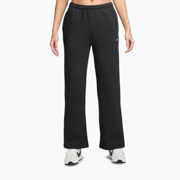 Dámské kalhoty Nike Studio Fleece total black/sail
