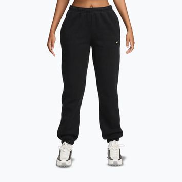 Dámské kalhoty Nike Studio Fleece total black/sail