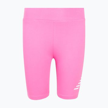 Dětské šortky New Balance Stacked Logo Cycle pink satin