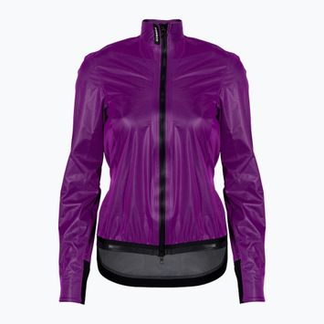 Dámská cyklistická bunda ASSOS Dyora RS Rain purple 12.32.372.4B