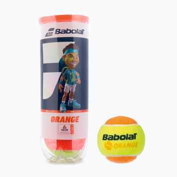 Sada tenisových míčků-3ks. BABOLAT Orange 3 oranžovo-žlutá 501035