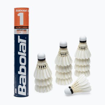 BABOLAT badmintonové člunky 1 x12 (78) bílé 133786