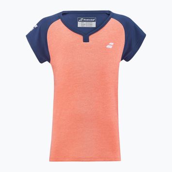 Dětské tenisové tričko Babolat Play Cap Sleeve orange 3WTD011