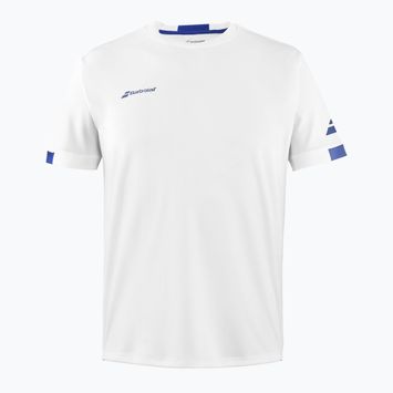Pánské tričko Babolat Play Crew Neck white/white
