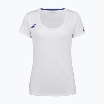 Dětské tričko Babolat Play Cap Sleeve Top Jr white/white