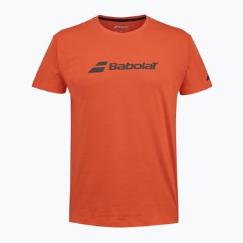 Dětské tričko  Babolat Exercise Babolat Jr fiesta red