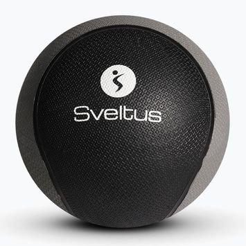 Medicinbal Sveltus Medicine Ball Rubber 1 kg grey/black